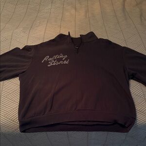 Distressed Rolling Stones sweatshirt, never worn.